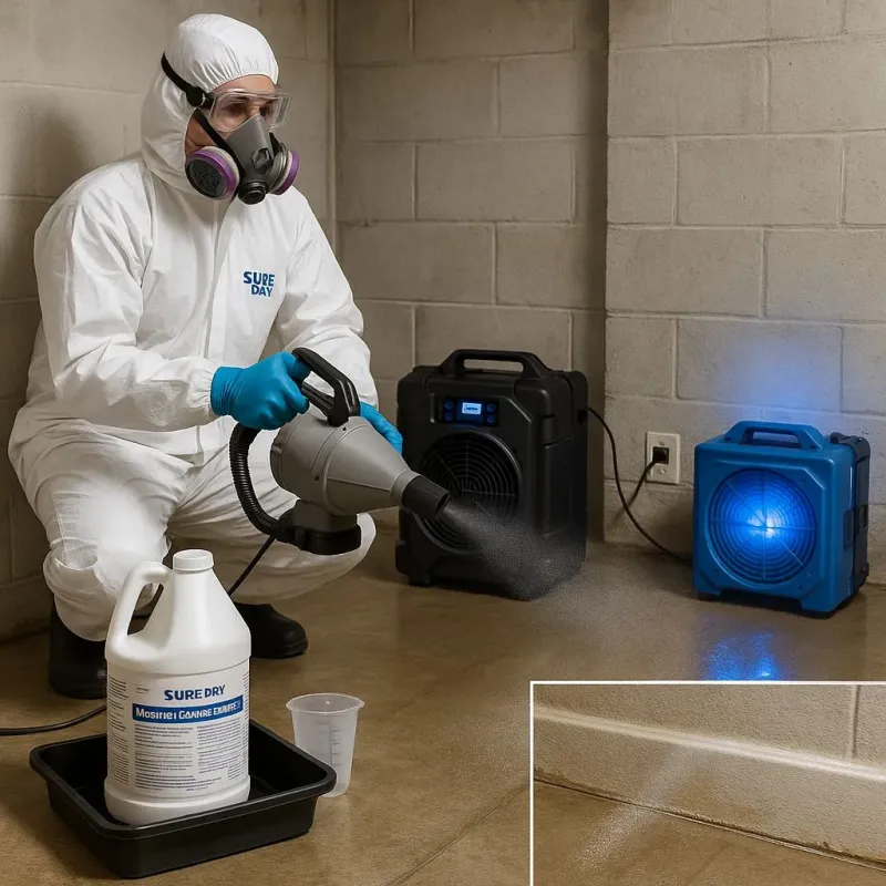 Sanitization and Odor Removal process in Wernersville, PA