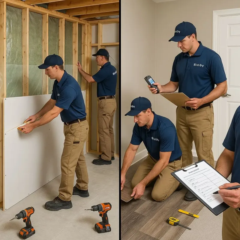 Repairs and Reconstruction process in Wernersville, PA