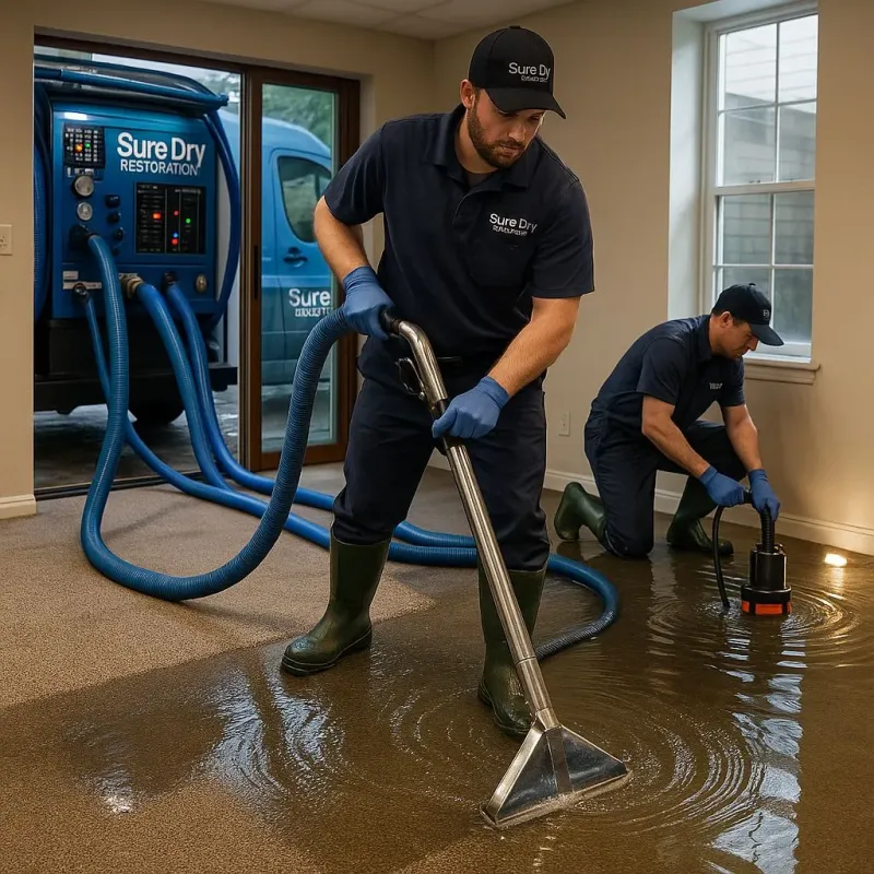 Water Extraction and Removal process in Wernersville, PA